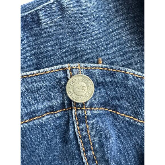 Reimagined Embroidered Retro Style Hollister Overalls Size Large - Picture 14 of 14